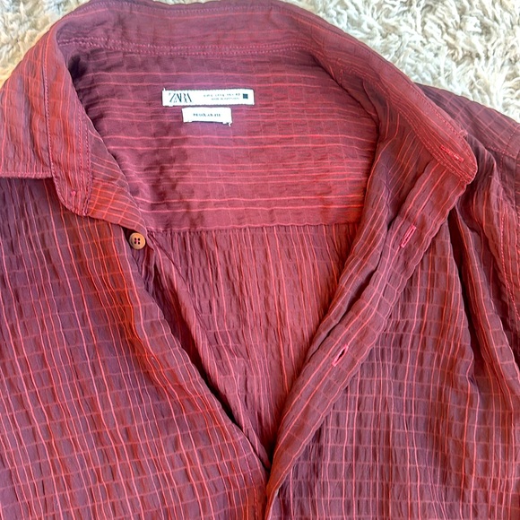 Zara men button up shirt - Picture 3 of 3